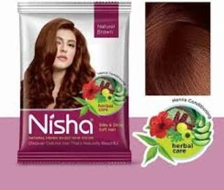 Natural Henna Base Hair Color Brown