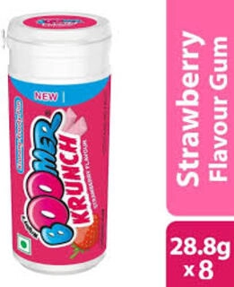 Boomer Krunch Strawberry Flav