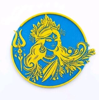 Maa Durga Fridge Magnet