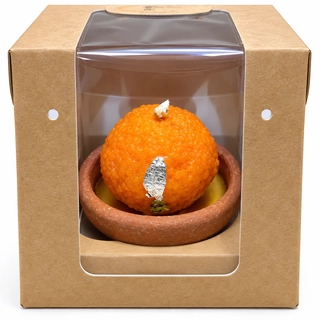 Scented Candle Orange Cinnamon Laddu