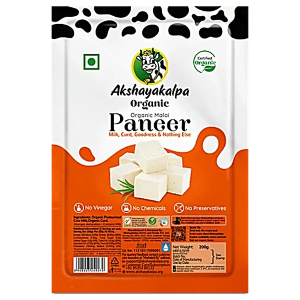 Organic Malai Paneer