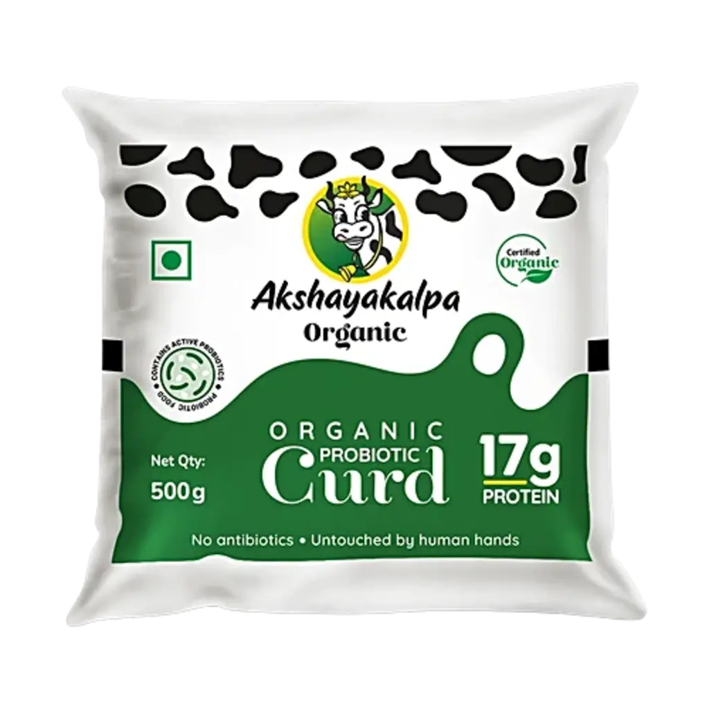 Organic Probiotic Curd Pouch