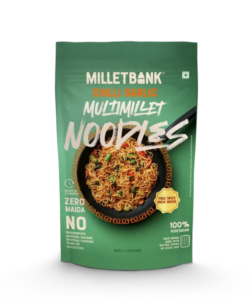Multi Millet Chilli Garlic Noodles