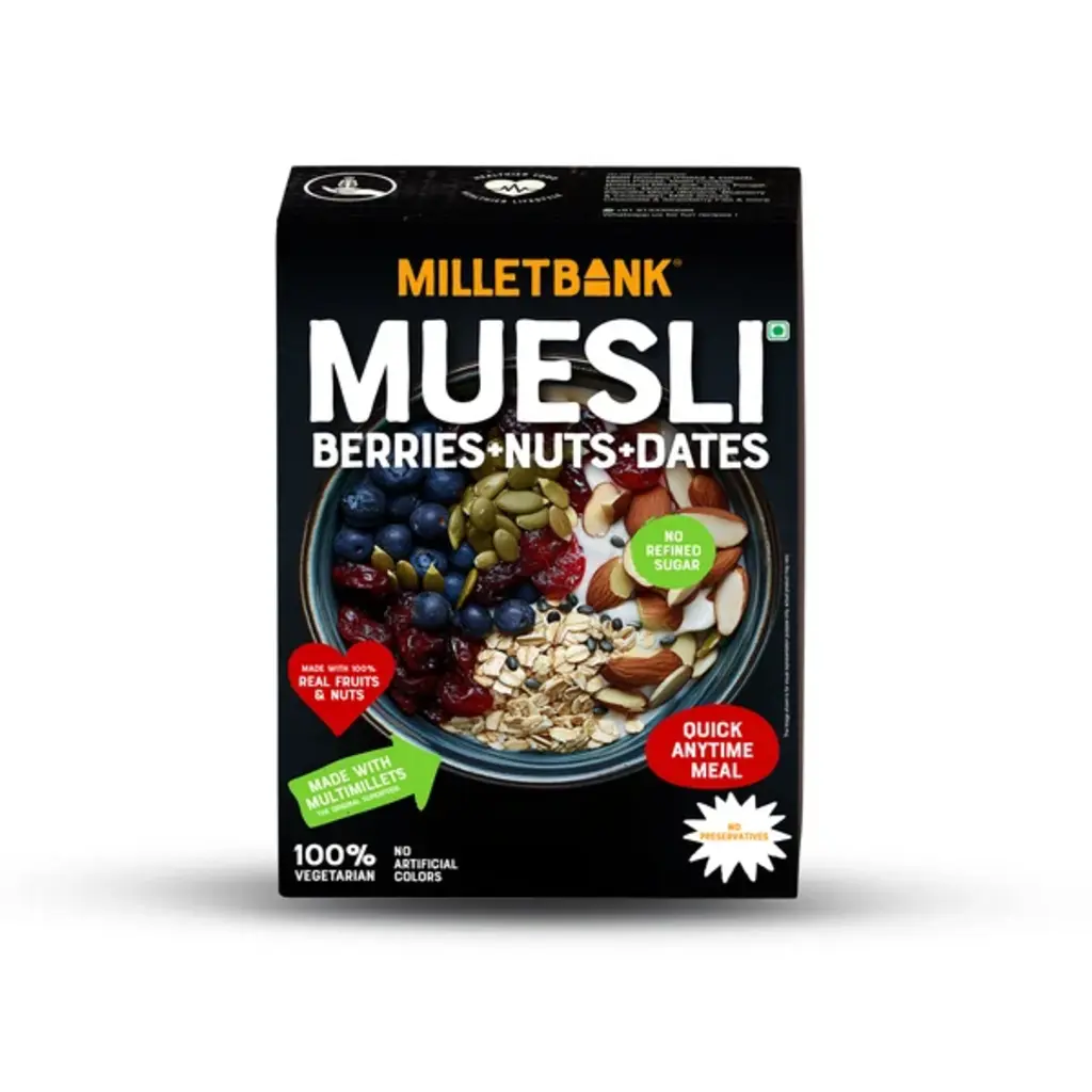 Muesli Berries Nuts Dates