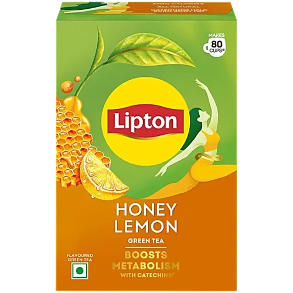 Lipton Green Tea Honey Lemon Green Tea Bags Box (10 Bags)