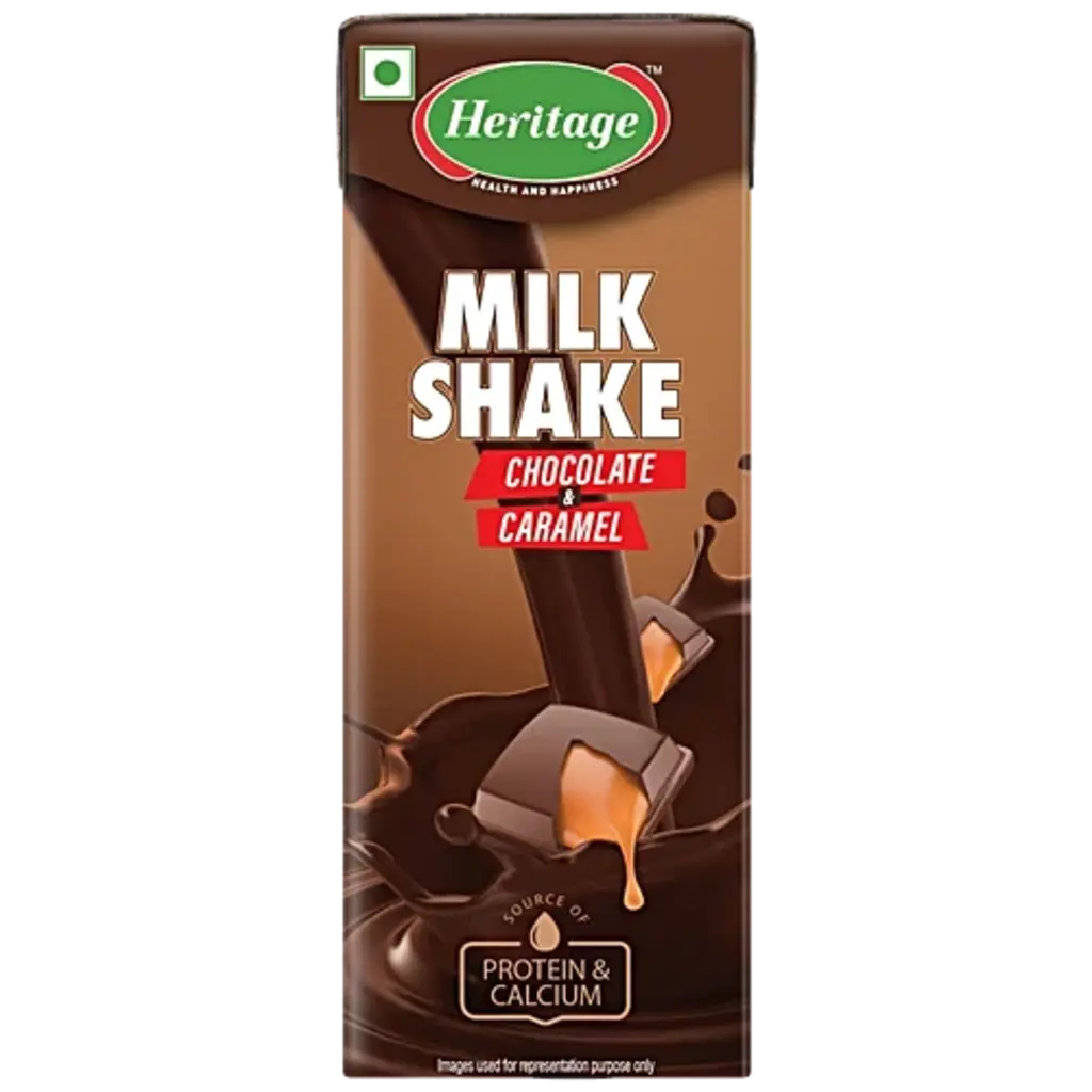 Chocolate & Caramel Milkshake