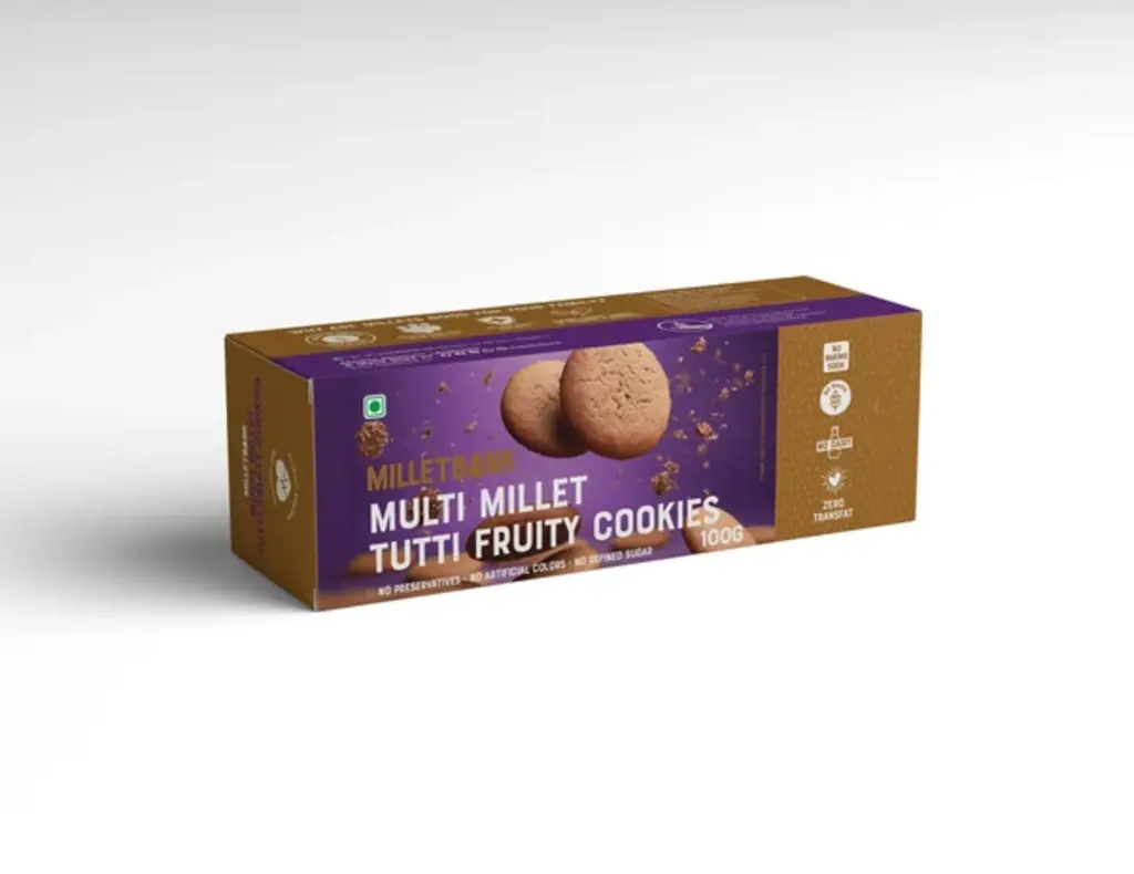 Multi Millet Tooty Frooty Cookies