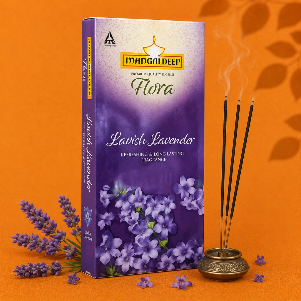 Mangaldeep Lavender Incense Sticks