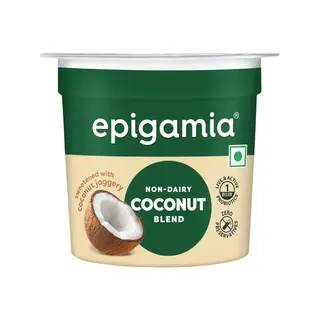 Coconut Yogurt Sweetened with Coconut Jaggery