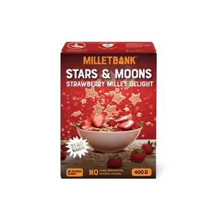 Stars and Moons Strawberry Millet Delight