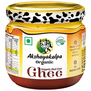 Akshayakalpa Organic Desi Cow Ghee - Rich Aroma
