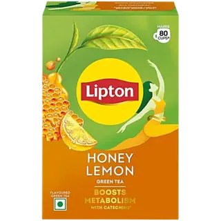 Lipton Green Tea Honey Lemon Green Tea Bags Box (10 Bags)