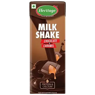 Chocolate & Caramel Milkshake