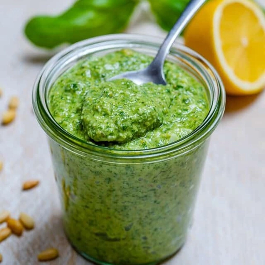 Basil Pesto Dip