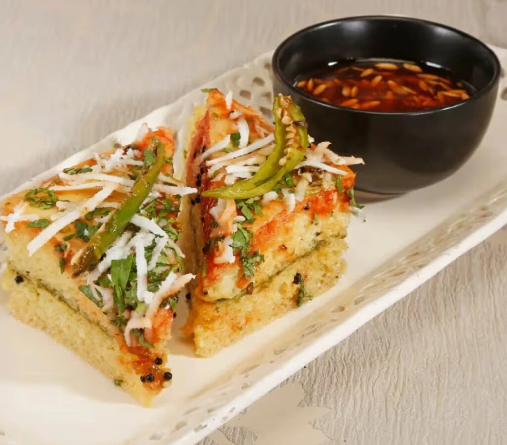 Pizza Dhokla