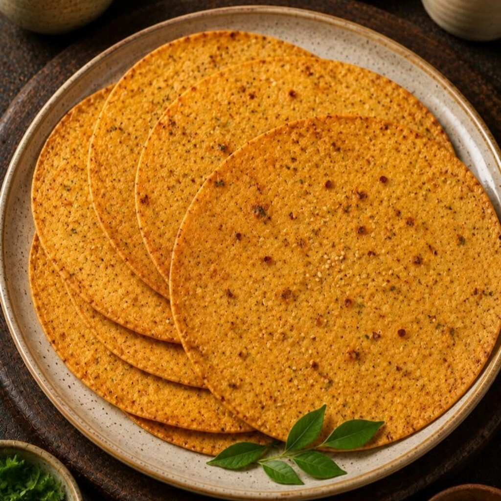 Wheat Bajri Khakra