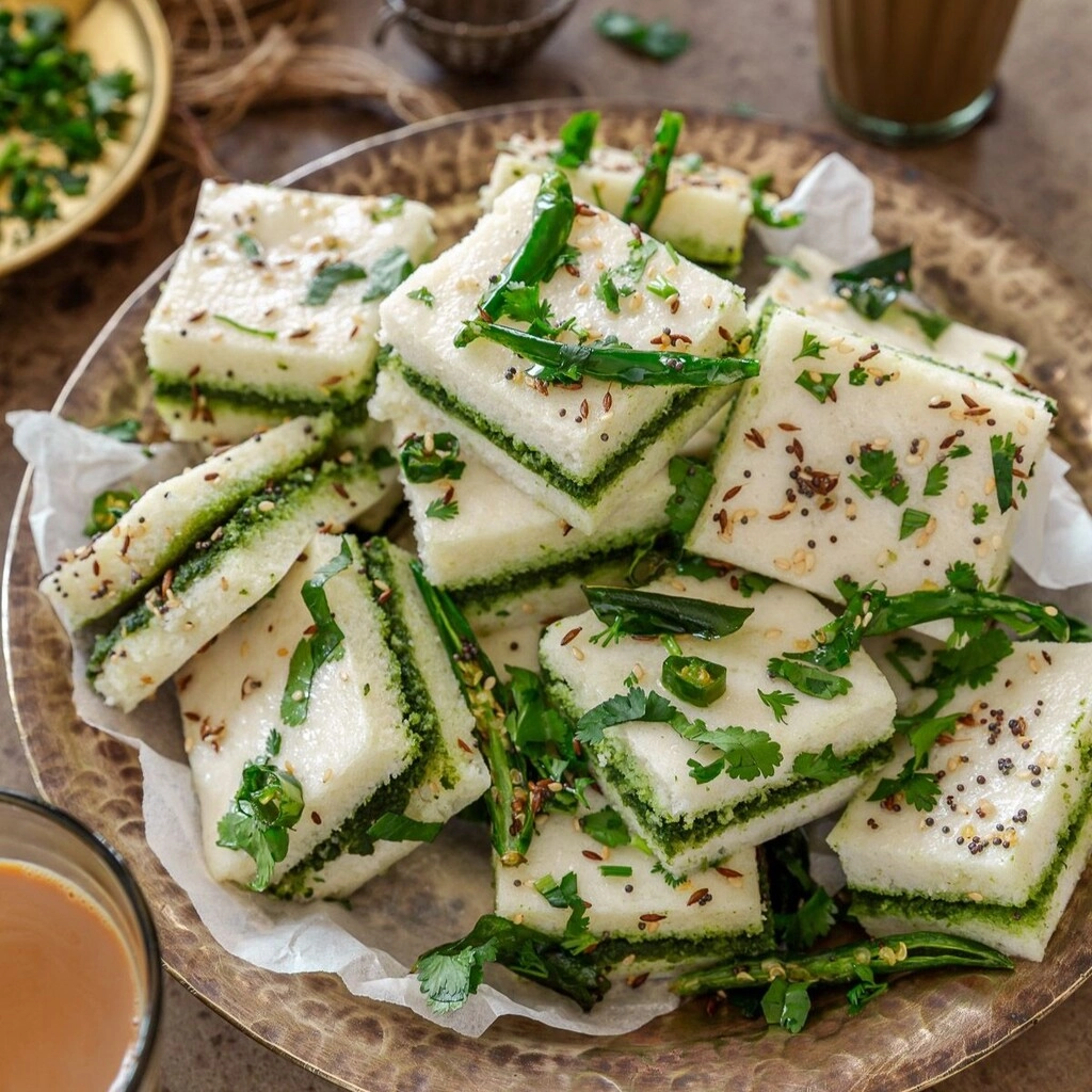 Sandwich Dhokla