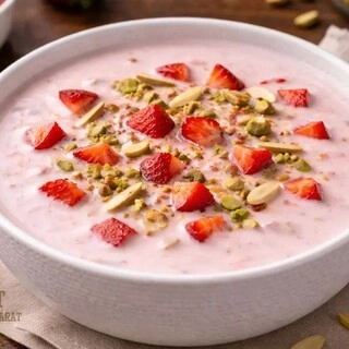 Strawberry Basundi