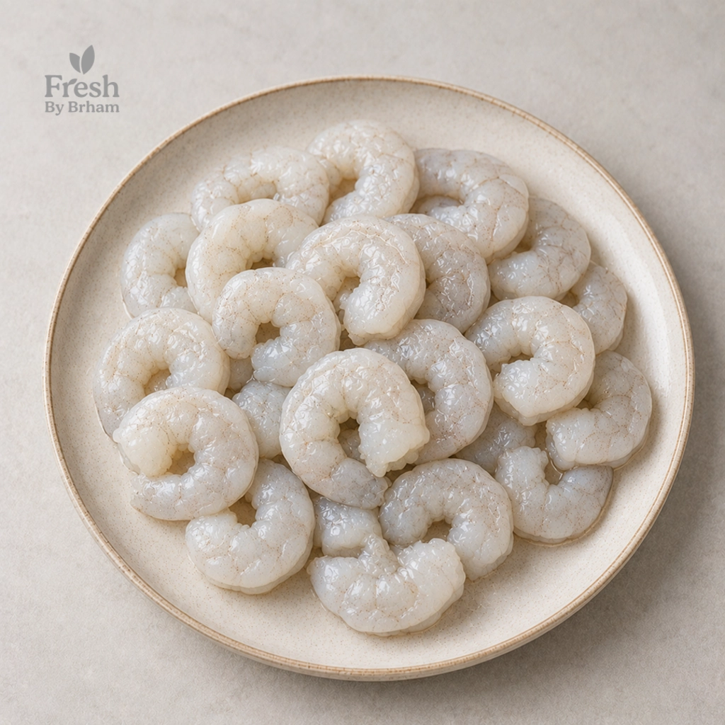 Prawns Large – Cleaned & Deveined (No Tail)