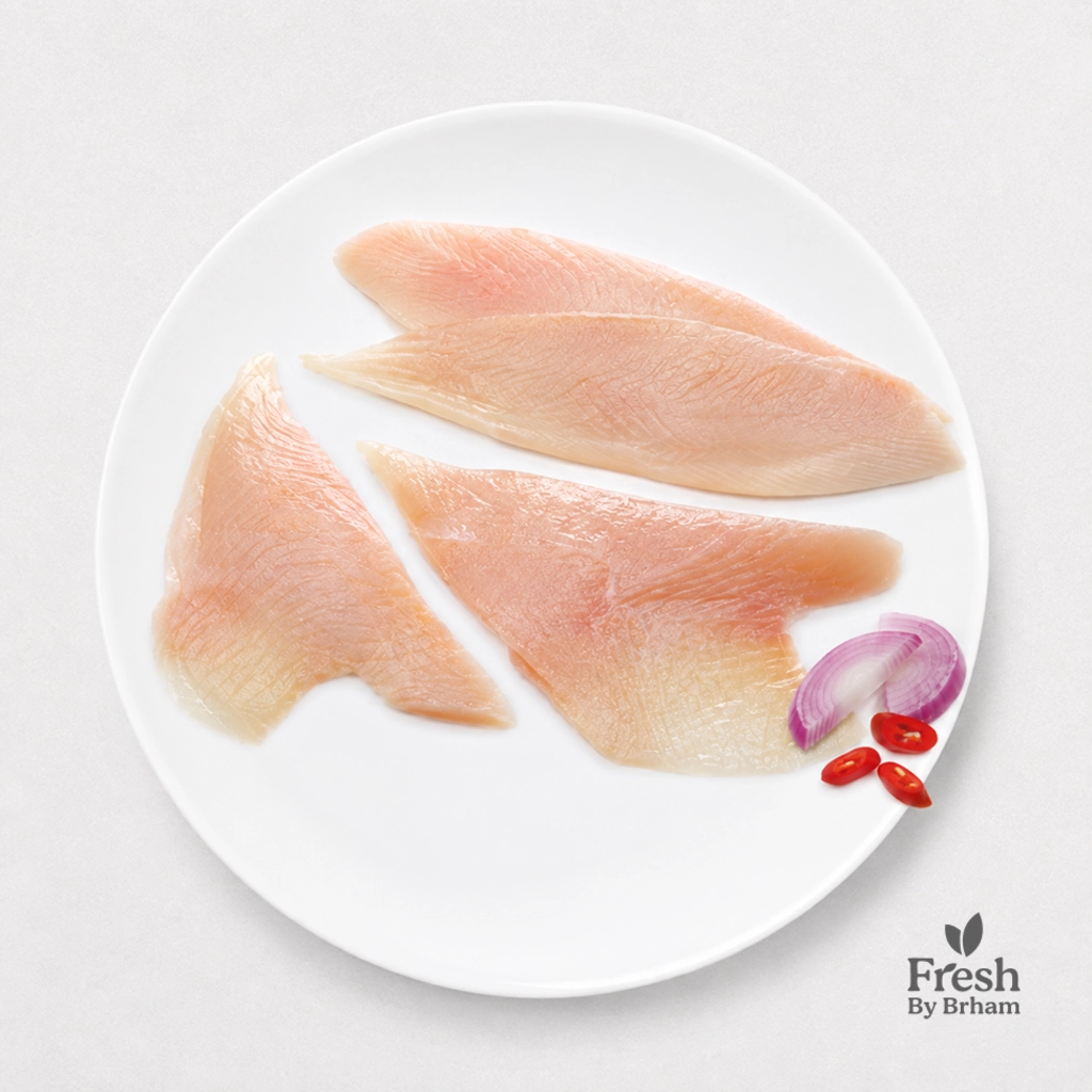 Pomfret Jumbo Skinless Fillets