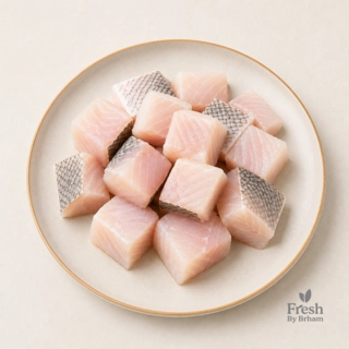 Asian Sea Bass Cubes