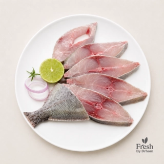 Black Pomfret Slices