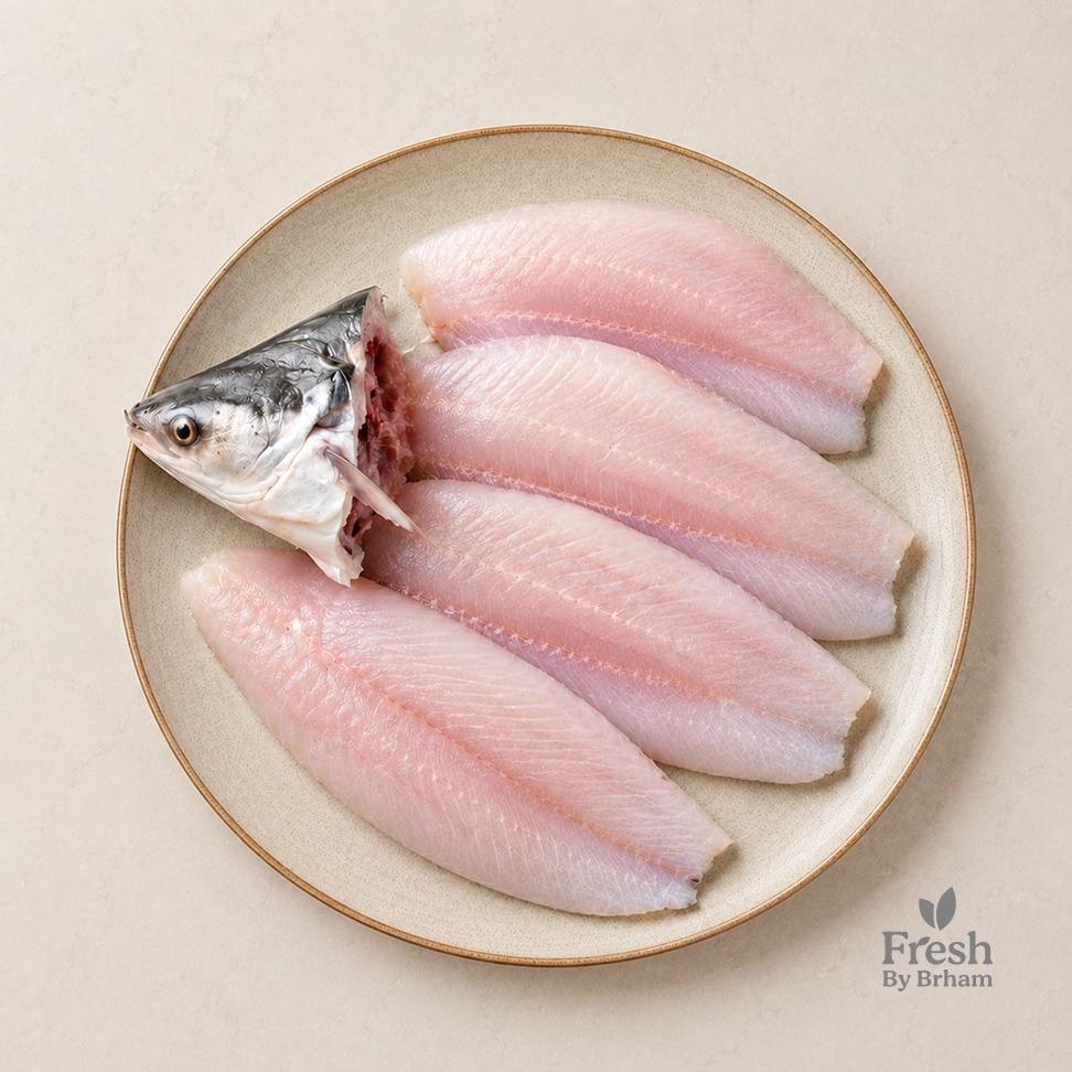 Skin less Fillets with head & bone