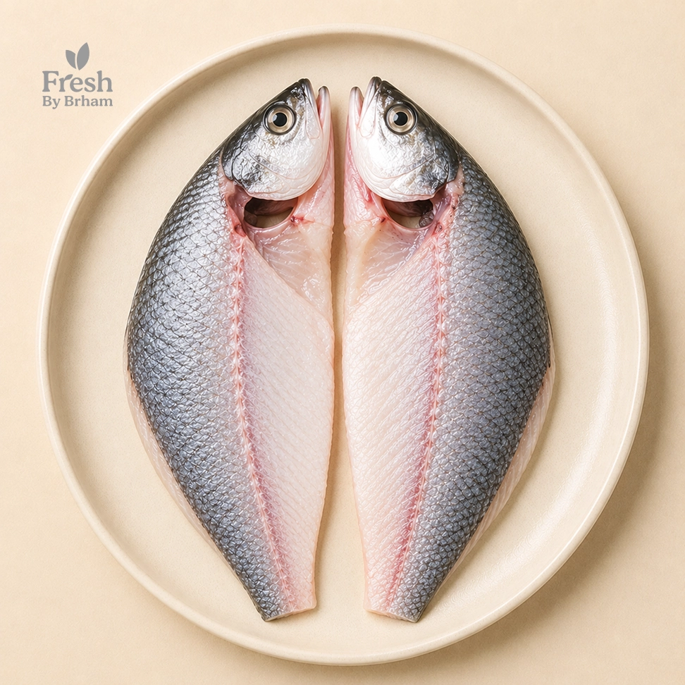 Skin On Fillets with head & bone