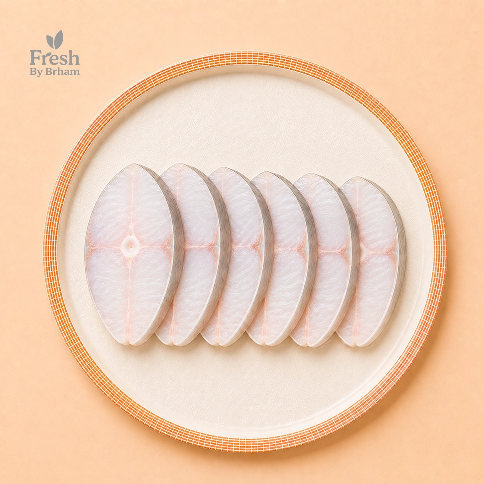 1/2 inch slices