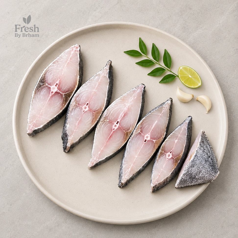 Skin On Fillets with head & bone
