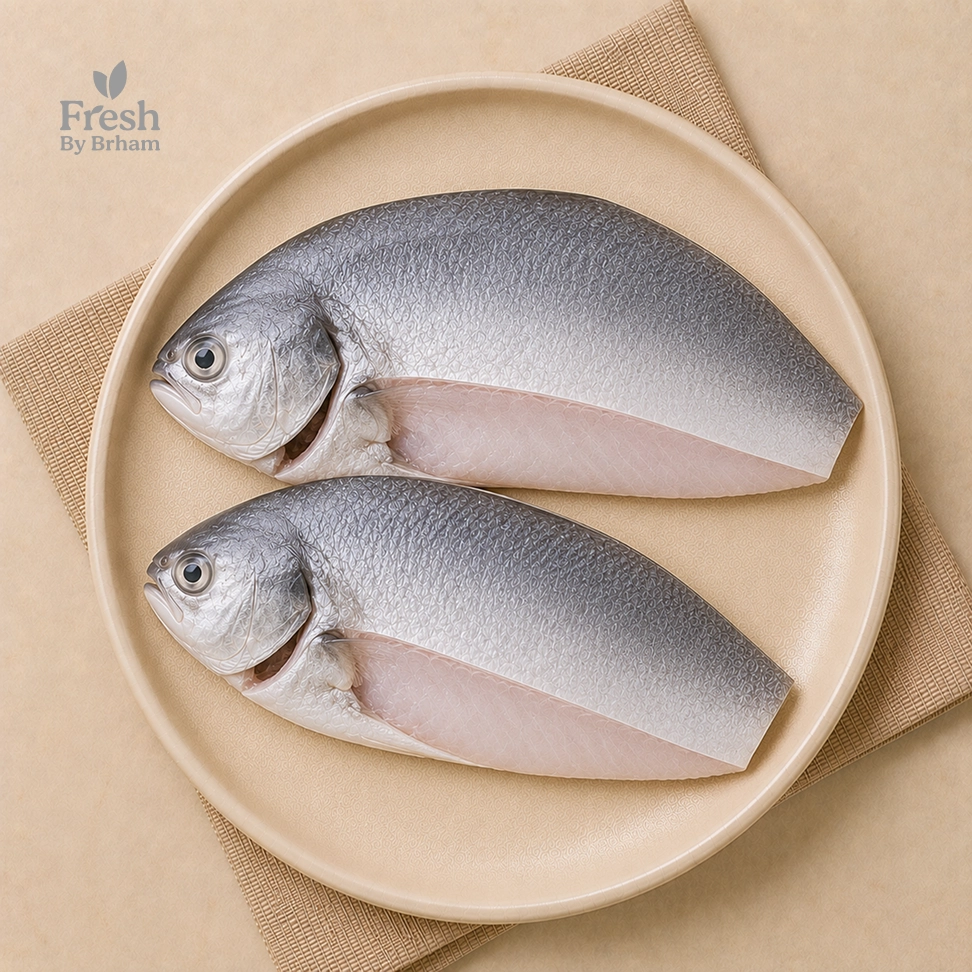 Skin On Fillets with head & bone