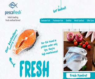 Business Standard article about Pescafresh ecommerce launch