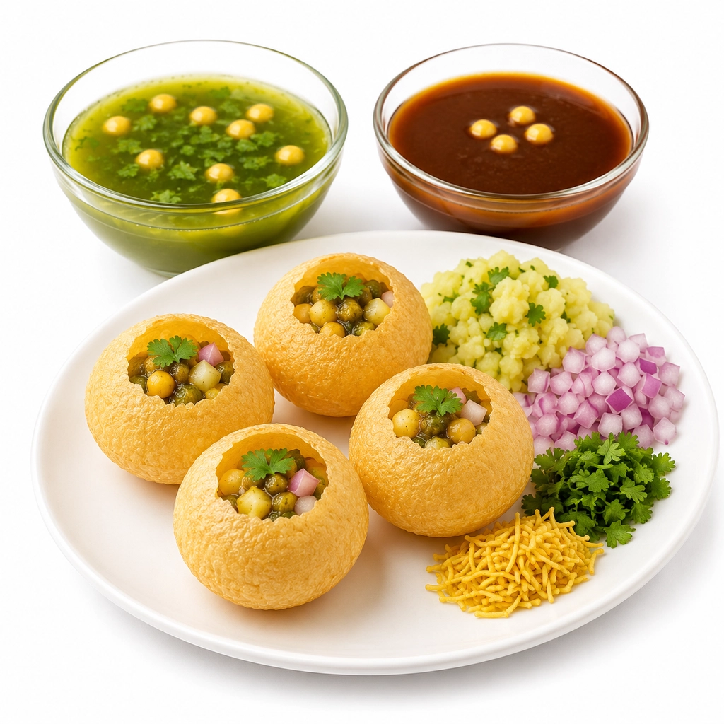 Suji Pani Puri (4 pcs)