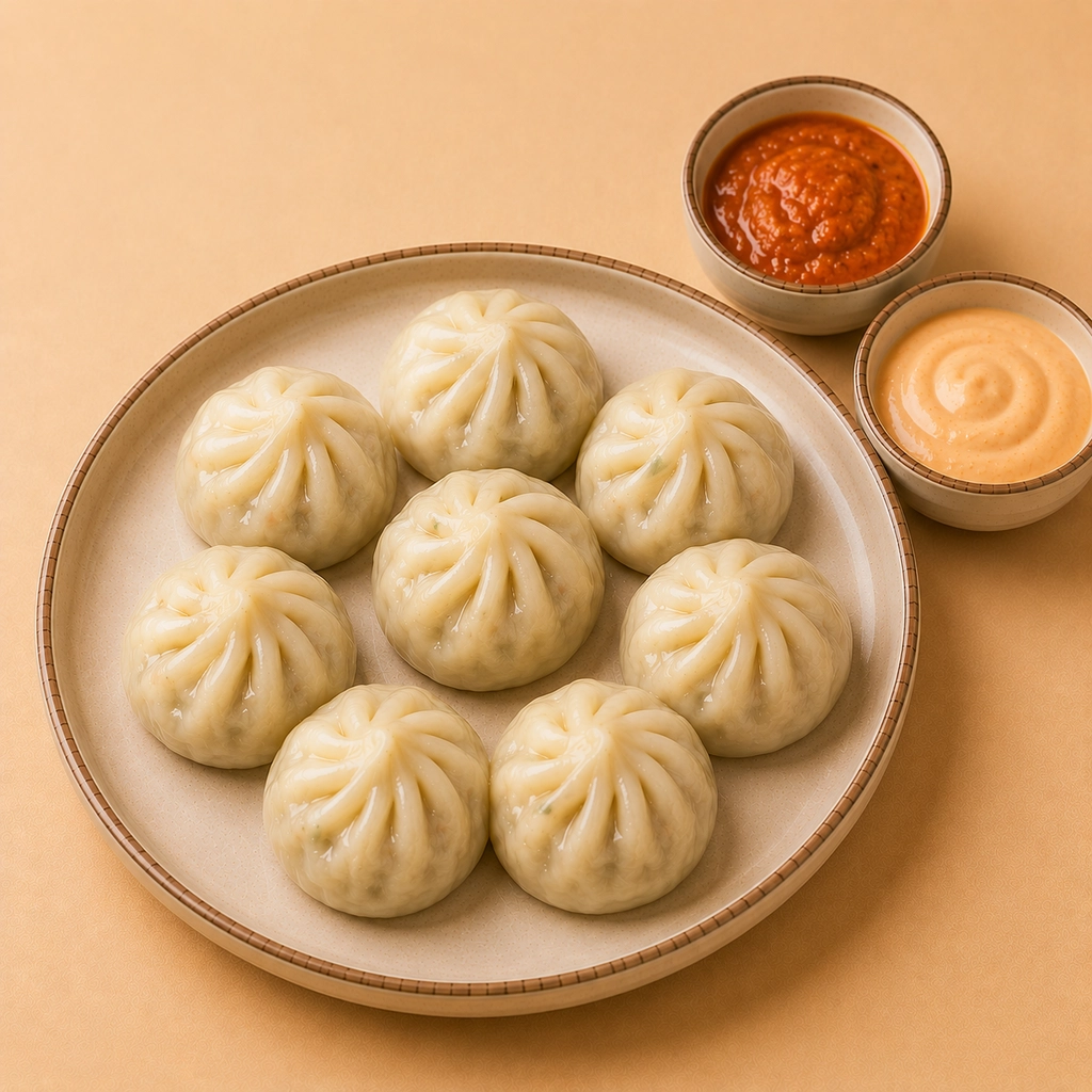 Steam Paneer Momos