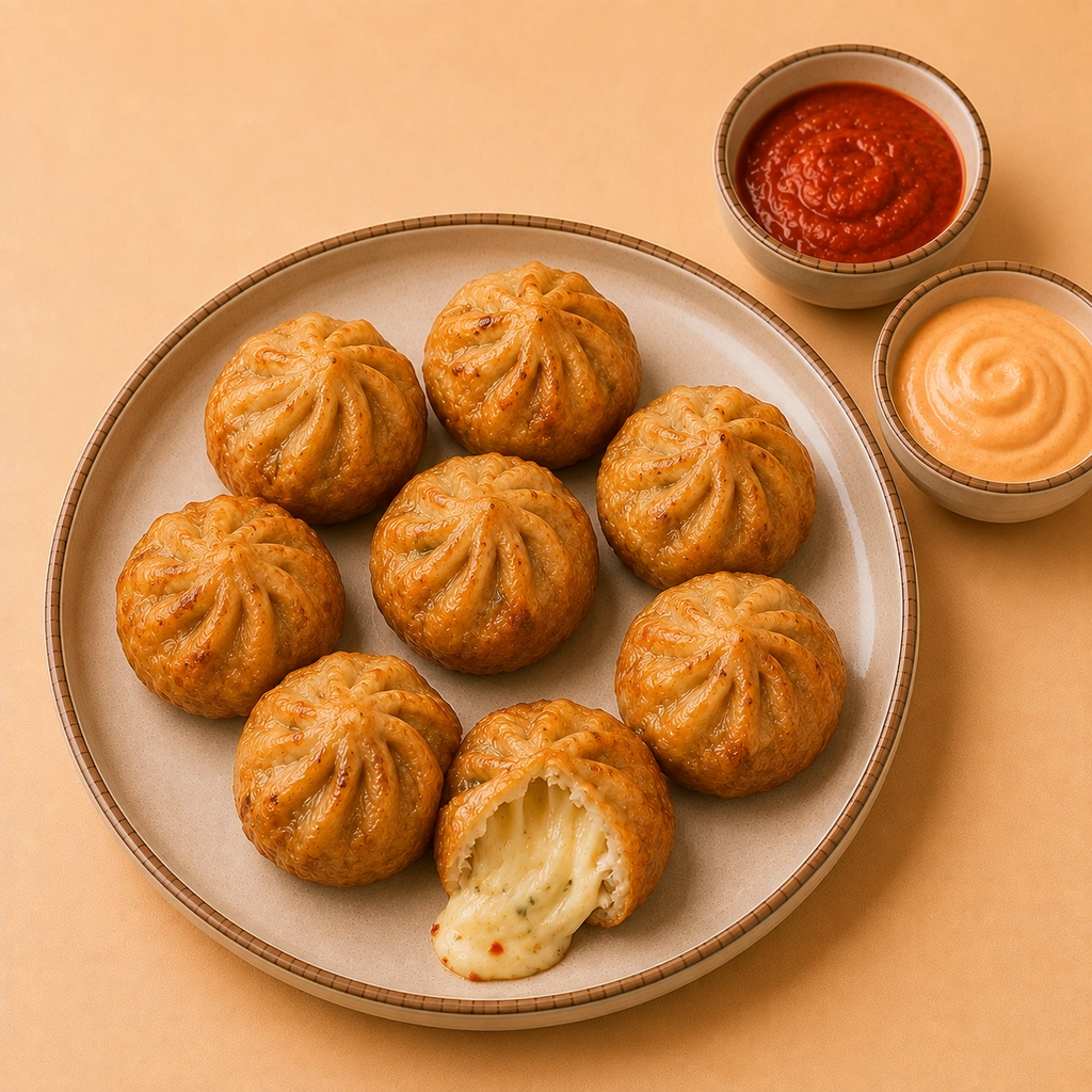 Fried Cheese Momos
