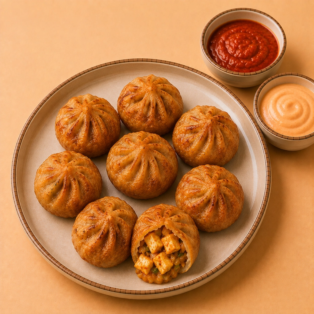 Fried Paneer Momos