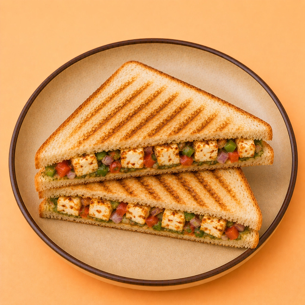 Grilled Paneer Sandwhich