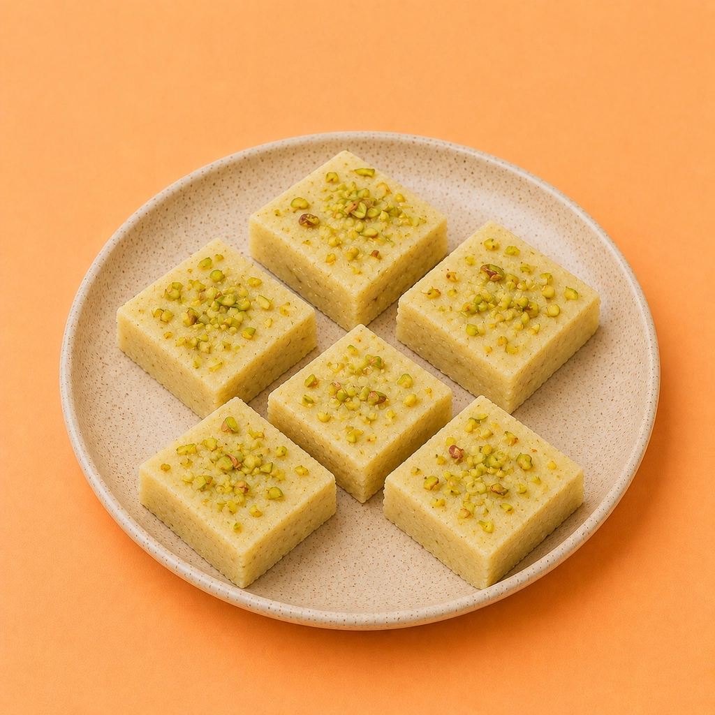 Mawa Pista Burfi