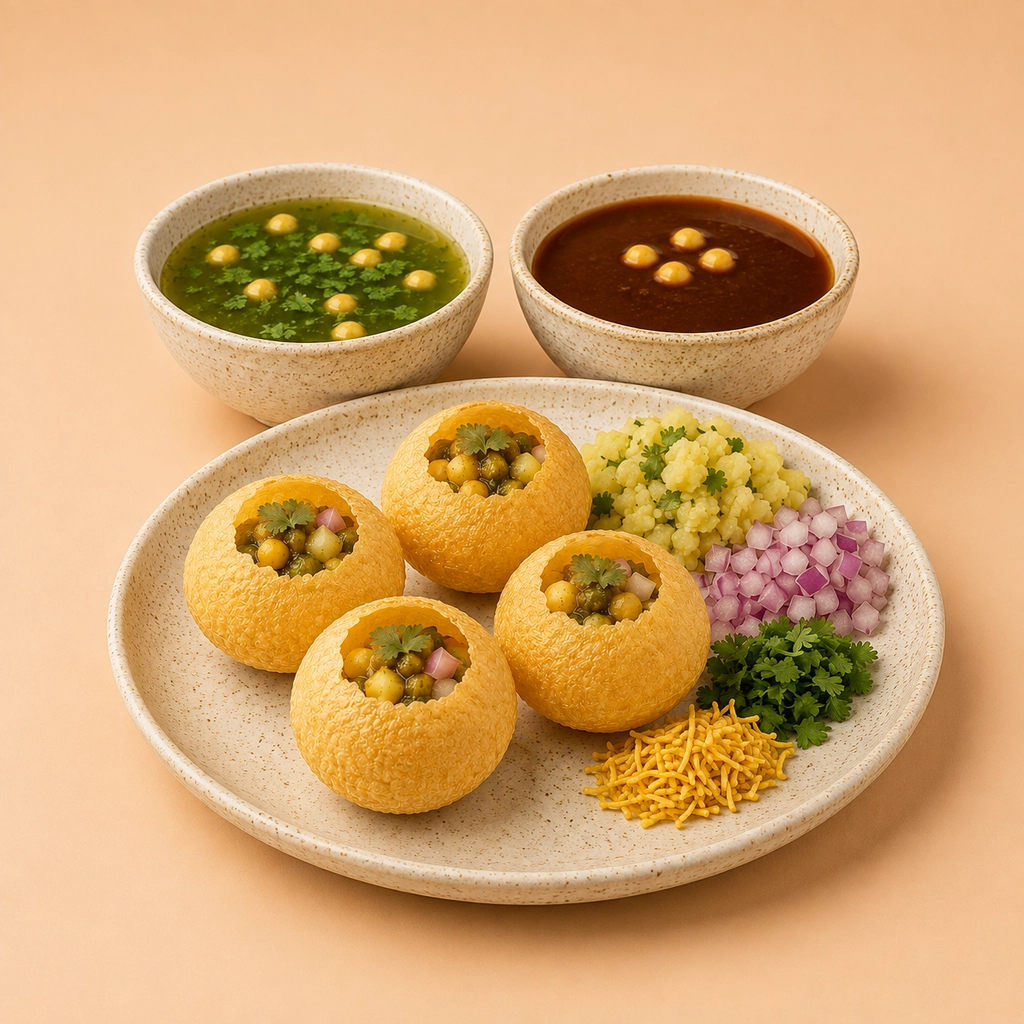 Suji Pani Puri (4 pcs)
