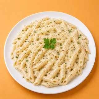 White Sauce  Cheese Pasta