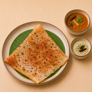 Ghee Rava Onion Dosa