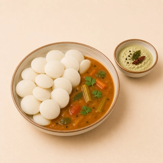 Mini Idly Sambar