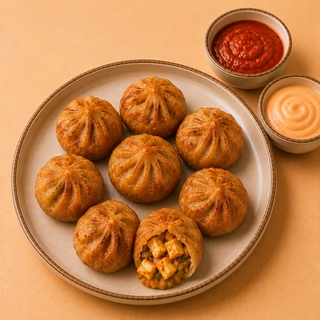 Fried Paneer Momos