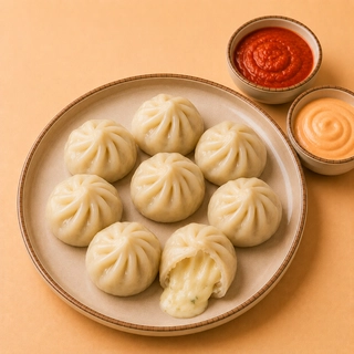 Steam Cheese Momos