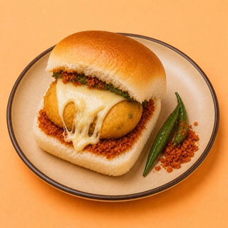 Cheese Vada Pav