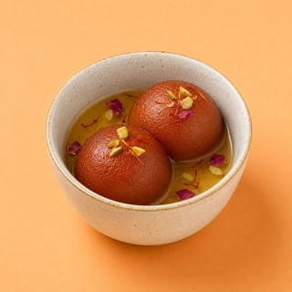 Kesar Gulab Jamun