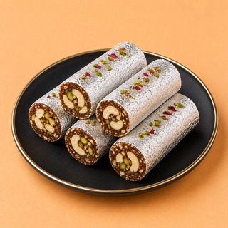 Kaju Dry Fruit Anjeer Roll
