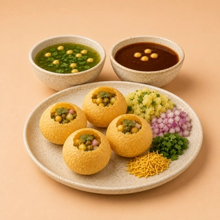 Suji Pani Puri (4 pcs)