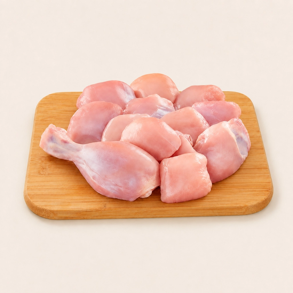 Skinless biryani cuts