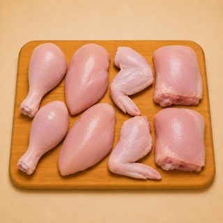 Skinless bbq cuts